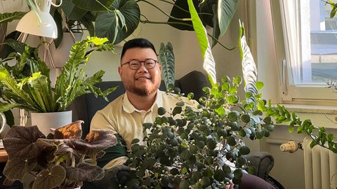 Pflanzen-Experte Kevin Qiu