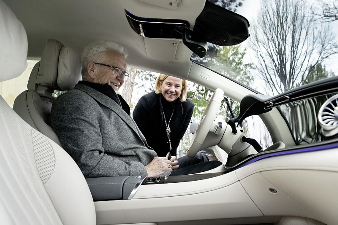 Mercedes EQS 580 4matic mit MP Kretschmann