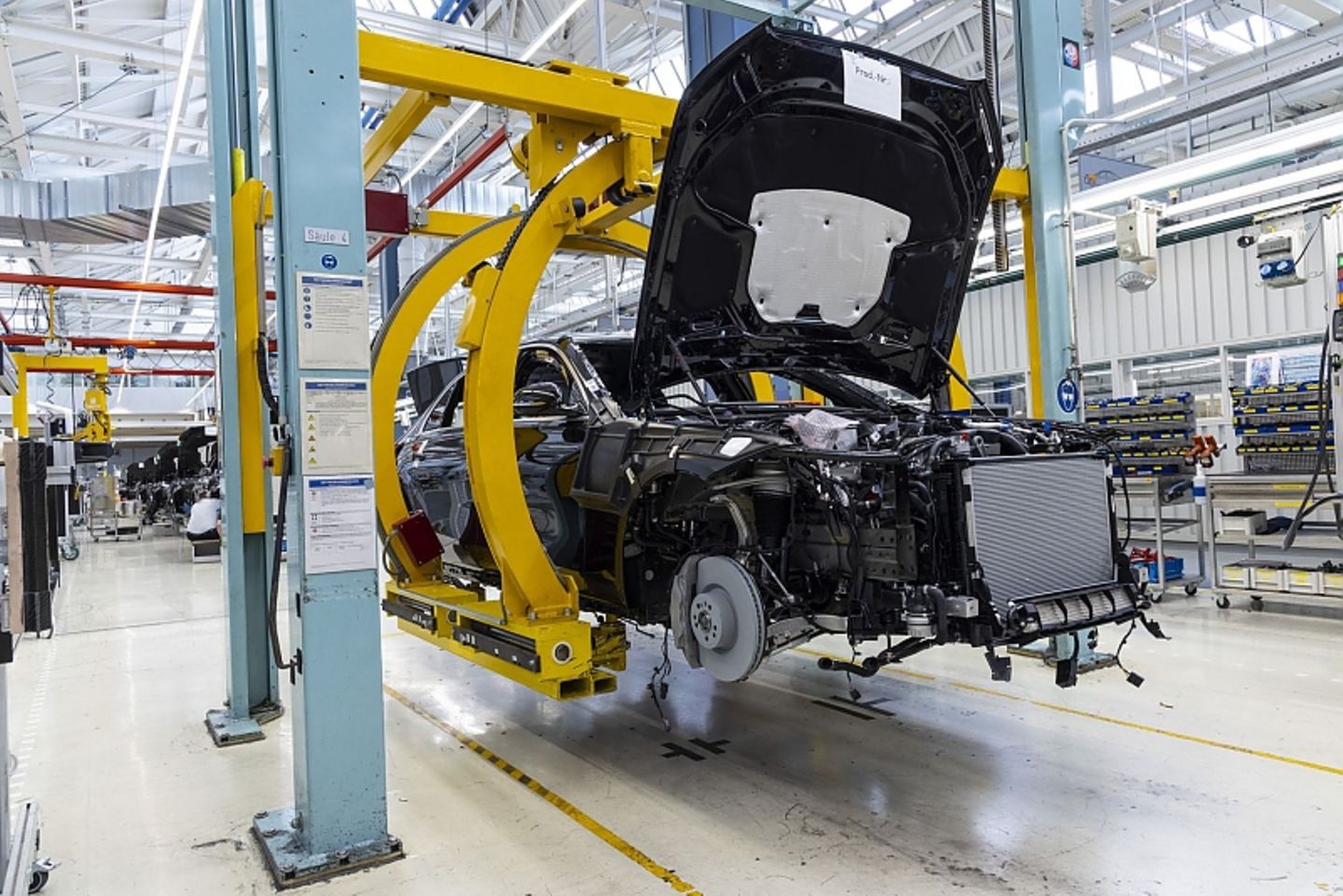 Produktion Mercedes S 680 Guard