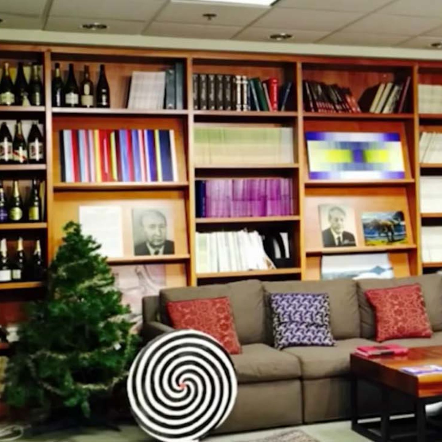 Optische Täuschung im Raum