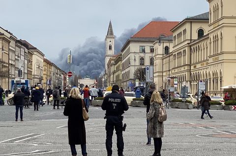 München: Großbrand in Freimann