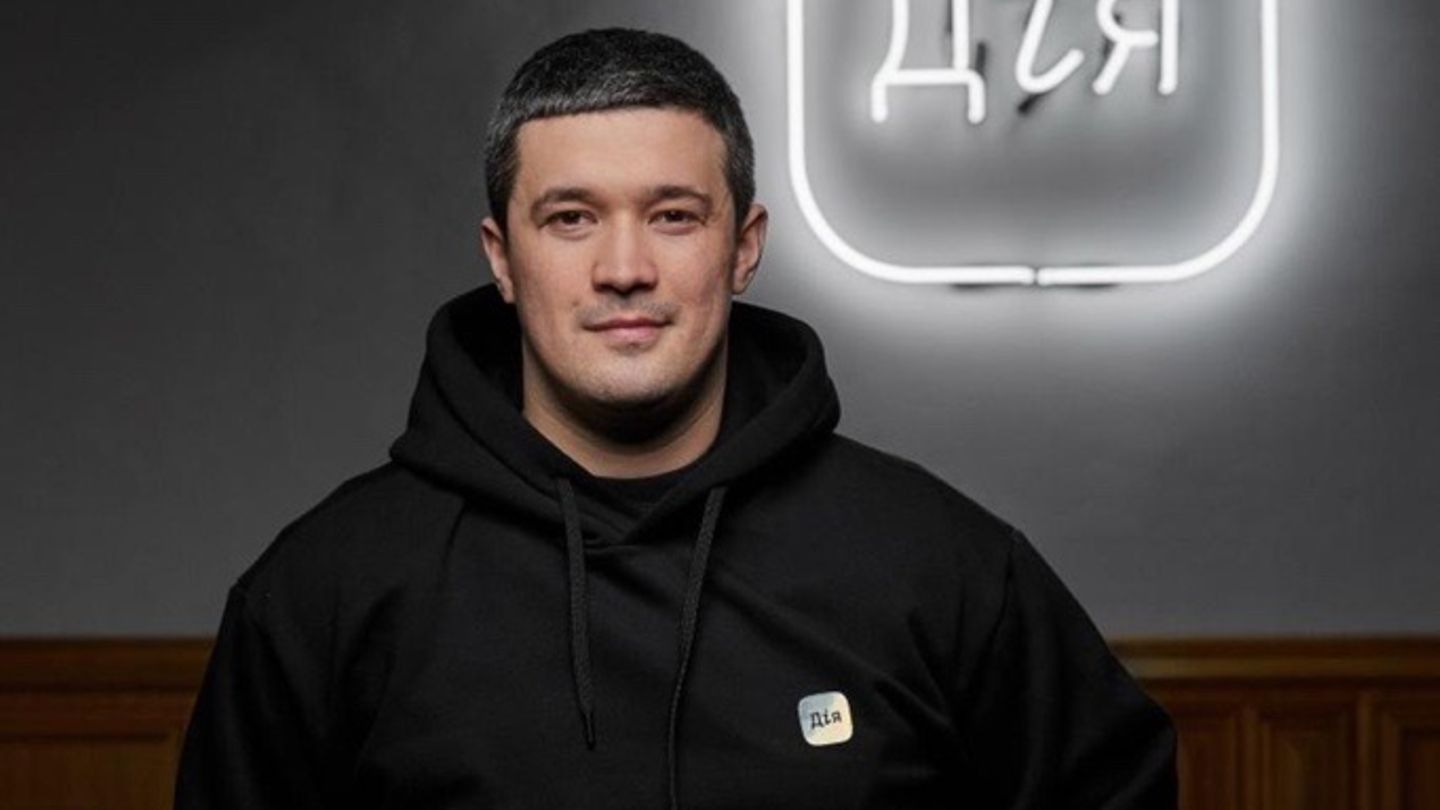 It-Helden Kiew Digitalisierungsminister Fedorov im schwarzen Sweatshirt