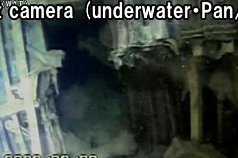 Fukushima: Unterwasser-Kamera zeigt radioaktive Ruinen des Kernkraftwerks