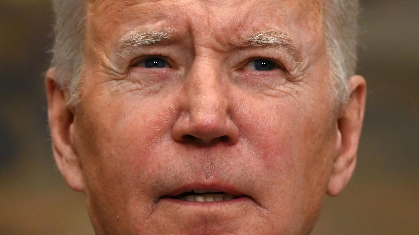 US-Präsident Joe Biden ist sicher, Russland bemühe sich unter anderem mit Falschinformationen darum, einen Vorwand für einen Angriff auf die Ukraine vorzutäuschen