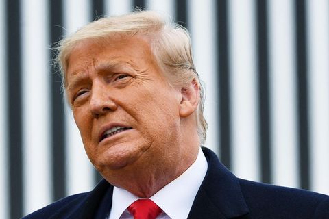 Ex-US-Präsident Donald Trump (Archivbild vom Januar 2021) muss nun wohl Zivilklagen wegen des Sturms auf das US-Kapitol befürchten