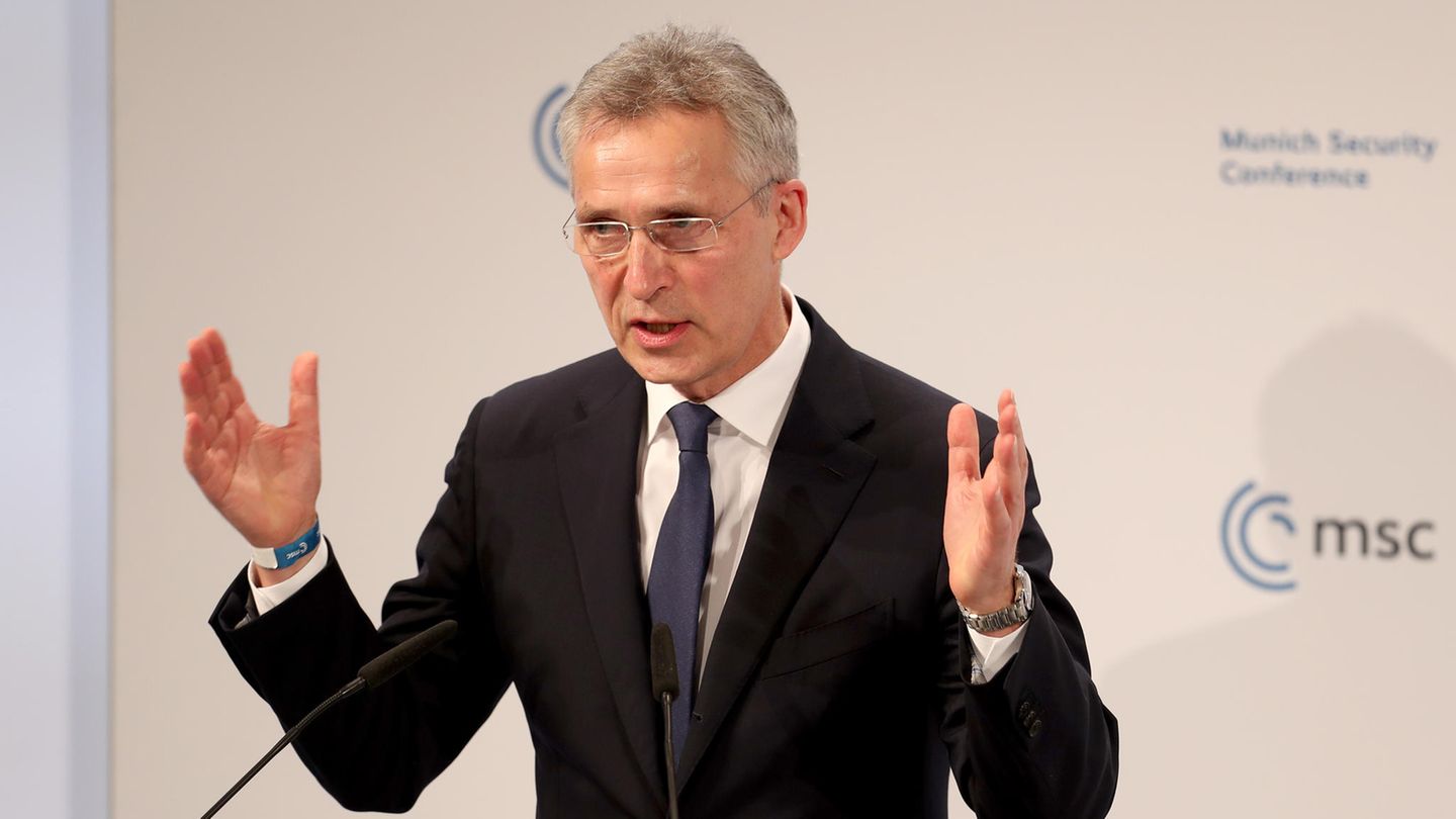 Nato-Generalsekretär Jens Stoltenberg erwartet einen russischen Angriff auf die Ukraine