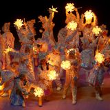 Peking Leuchtende Schneekristalle