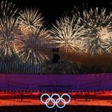 Peking Ende Feuerwerk