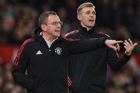 Ralf Rangnick Darren Fletcher Manchester United