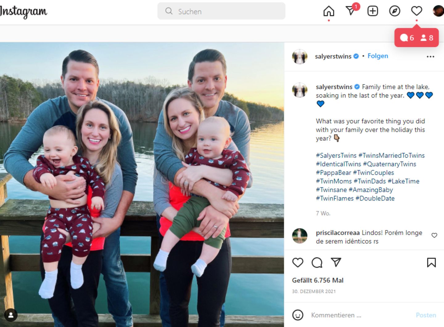 Eine komplizierte, aber glückliche Familie.