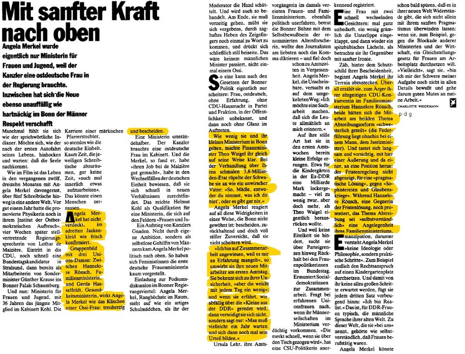 Documents, photos, videos: "ÜberMerkel" podcast with Gerda Hasselfeldt and Hannelore Rönsch: Sources and additional material