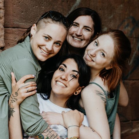 Julia, Viviane, Elena und Lara