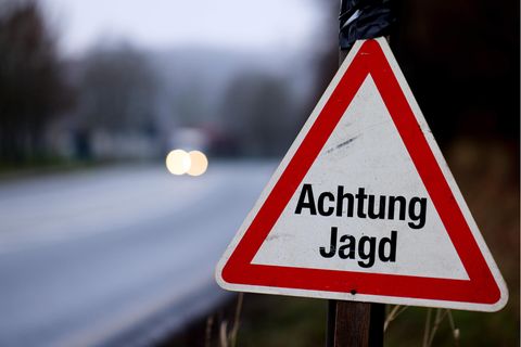 Frankreich Jagdunfall