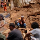 Rettungshelfer pausiert