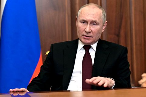 Putins "Kriegserklärung" im Video: "Ukraine ist ein Marionettenstaat der USA"