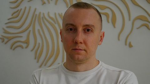 Porträt des Journalisten Stanislav Aseyev