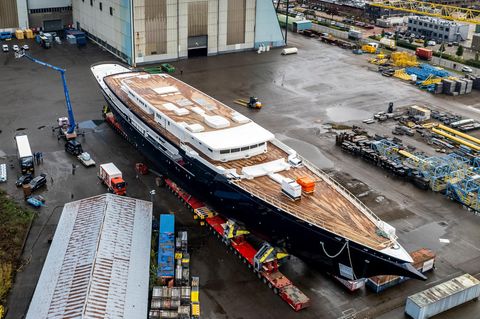 Die Segeljacht Y721 von Amazon-Gründer Jeff Bezos
