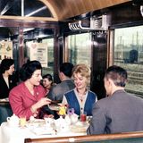 Im Speisewagen der DSG