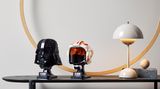 Lego Star Wars Helme: Darth Vader und sein Sohn Luke Skywalker