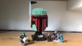 Lego Star Wars Helme: Das Displaymodell von Kopfgeldjäger Boba Fett