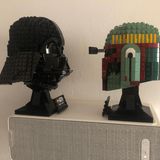 Lego Star Wars Helme: Boba Fett im Kopf-an-Kopf-Duell mit Darth Vader