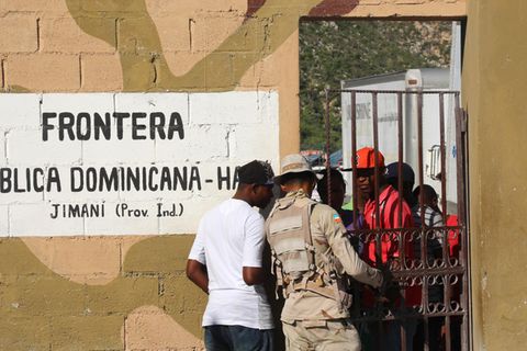 Der Grenzpunkt Jimaní – Malpasse zwischen der Dominikanischen Republik und Haiti