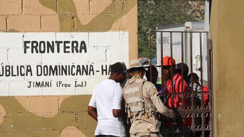 Der Grenzpunkt Jimaní – Malpasse zwischen der Dominikanischen Republik und Haiti