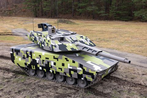 Zu den Soezifikationen der Hauptwaffe gab Rheinmetall nichts bekannt.