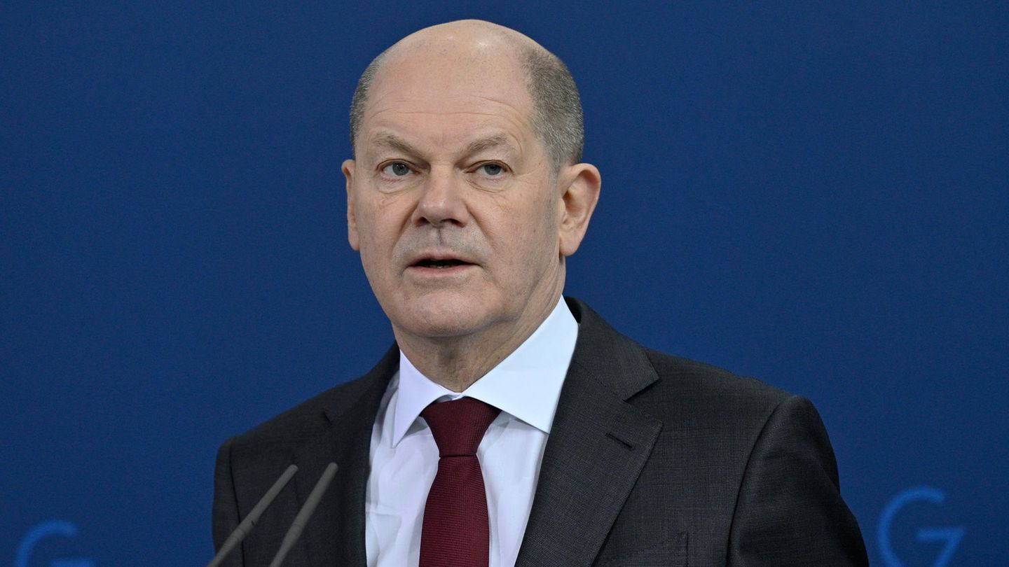Bundeskanzler Olaf Scholz (SPD)