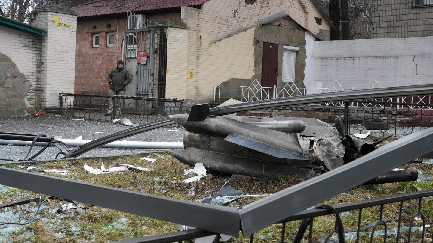 Russland hat Teile der Ukraine bombardiert Russland hat Teile der Ukraine bombardiert