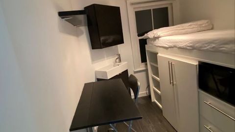 Londons kleinste Wohnung: Mini-Wohnung mit sieben Quadratmetern für 100.000 Euro verkauft