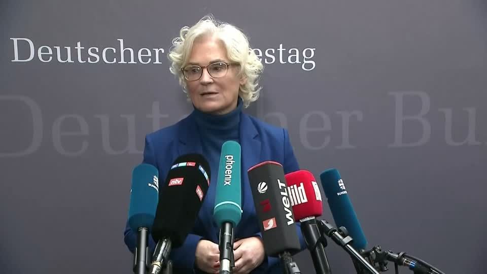 Video: Verteidigungsministerin Lambrecht: Unsere Alliierten können sich zu 100 Prozent auf Deutschland verlassen.