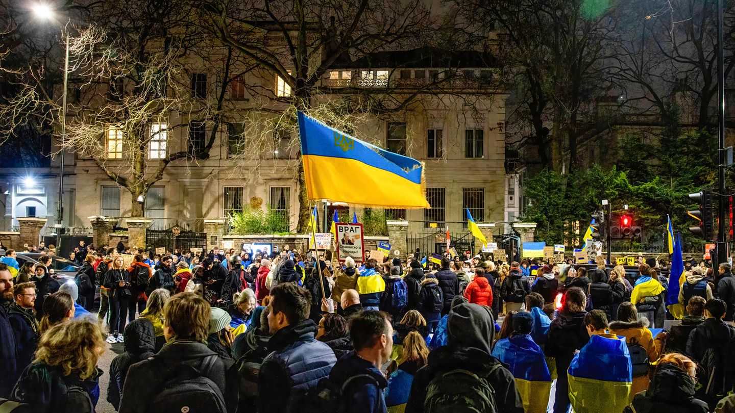 Ukraine Krieg Demo London