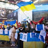 Ukraine Krieg Demo Tokio