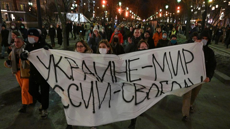 Demonstration in Moscow Demonstration in Moscow