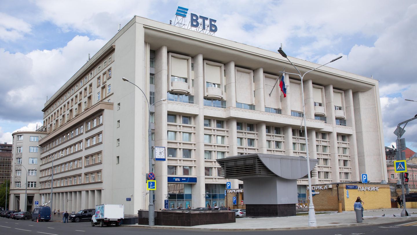 Russland: Die Zentrale der VTB Bank in Moskau