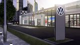 VW Händler mit neuen Markenauftritt