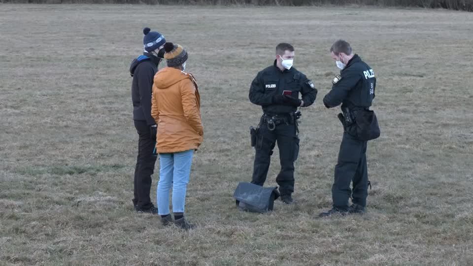Video: Luftballon-Protest der "Letzten Generation" gescheitert