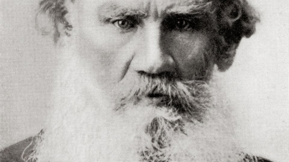 Graf Leo Tolstoi Porträt