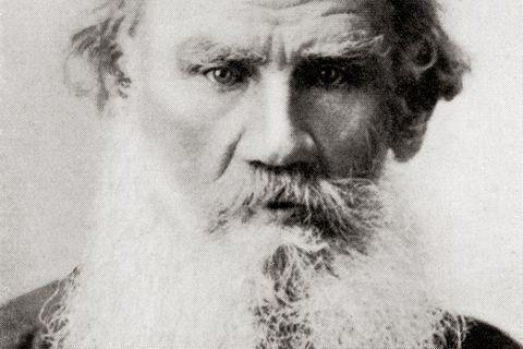 Graf Leo Tolstoi Porträt