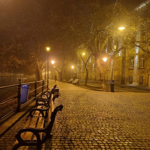 Ufer Uschgorod am Morgen des Kriegsbeginns