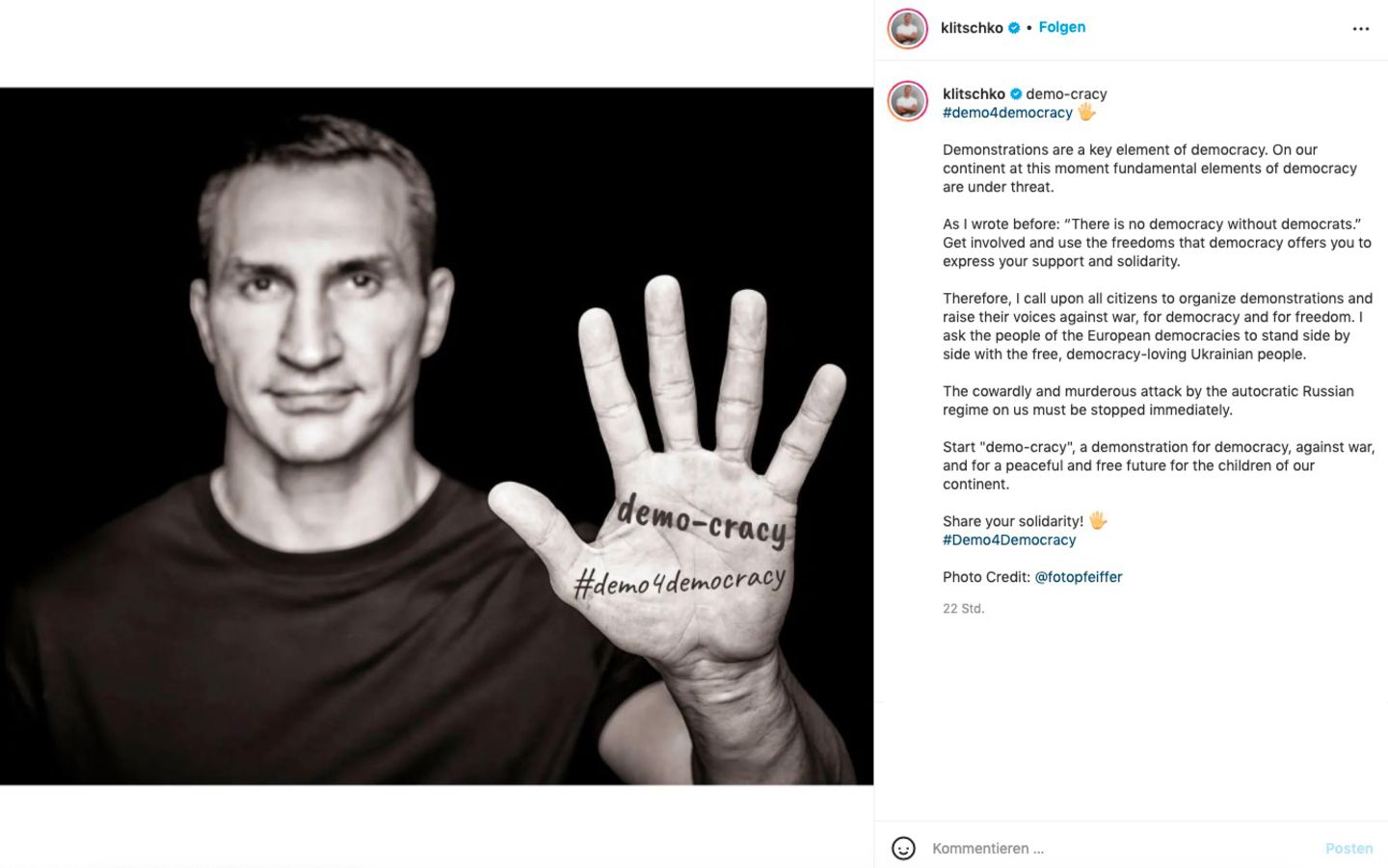 Posting Wladimir Klitschko Posting Wladimir Klitschko