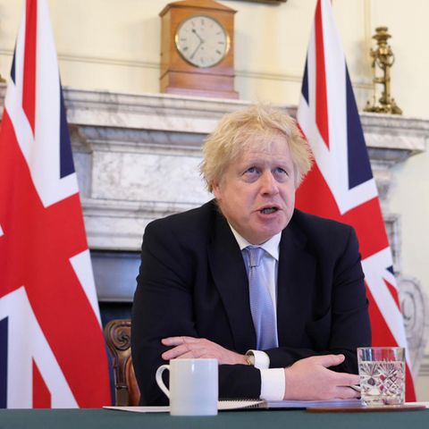 Boris Johnson in der Downing Street