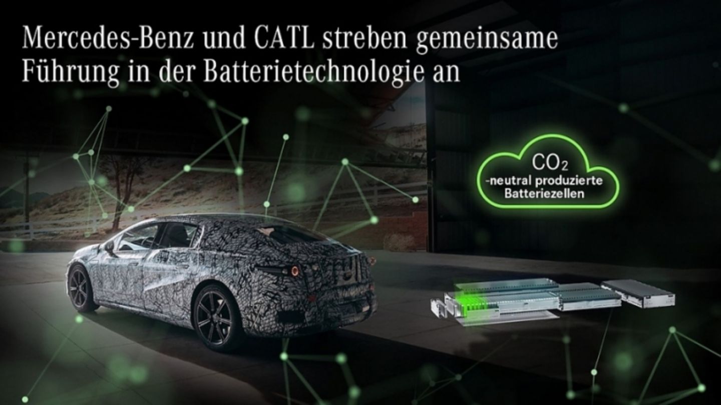 Mercedes Benz und CATL arbeiten bei der Batterietechnologie eng zusammen