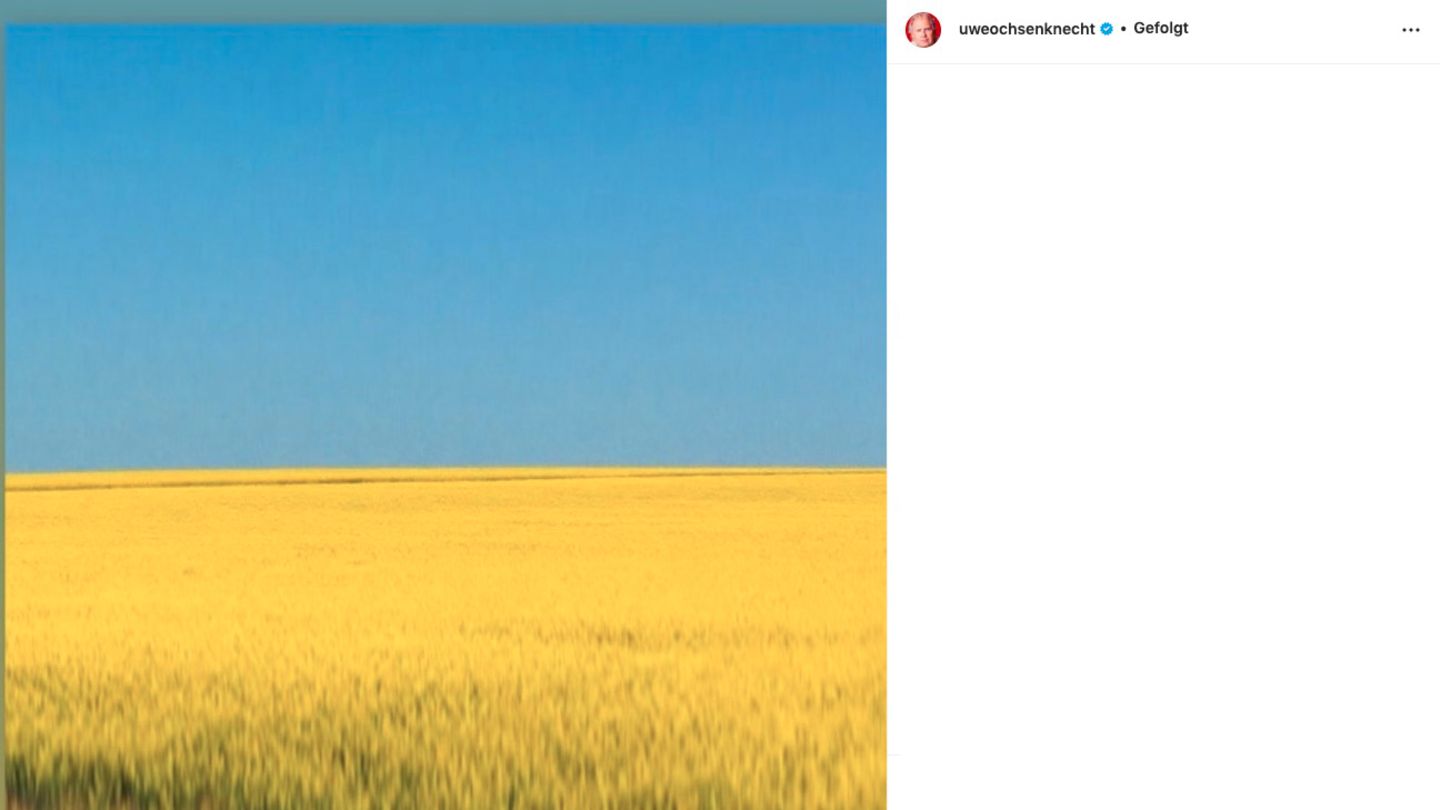 Instagram-Posting Uwe Ochsenknecht