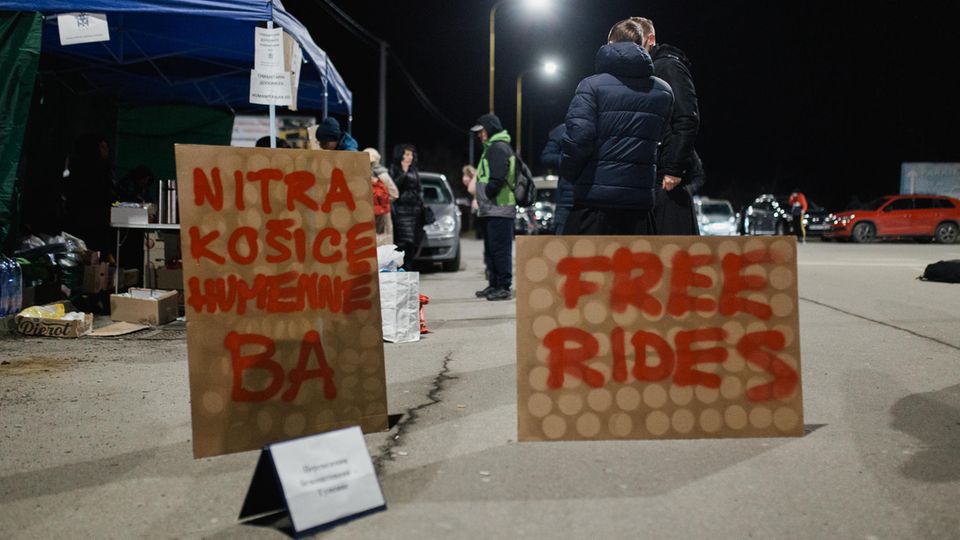 Ukraine-Krieg Grenze Slowakei