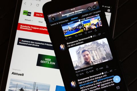 Informationskrieg auf Tablets und Smartphones: Der Kampf um die Ukraine wird auch im Cyberspace ausgetragen
