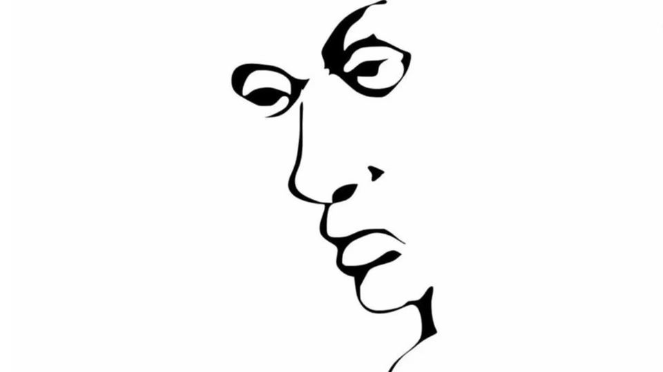 Optische Täuschung: Erkennen Sie ein Wort in diesem grimmigen Gesicht?