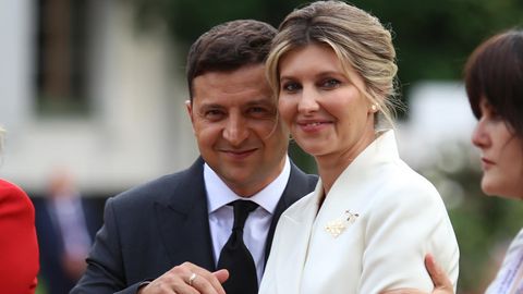 Wolodymyr Selenskyj und Ehefrau Olena