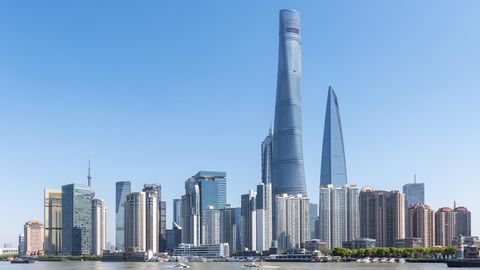Skyline von Shanghai